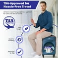 thumbnail image 6 of TrekTote 15-Piece Travel Toiletry Convenience Kit - Essentials Bag with Men's Toiletries. TSA-Approved Travel Size Kit for Men with Essential Toiletries., 6 of 8