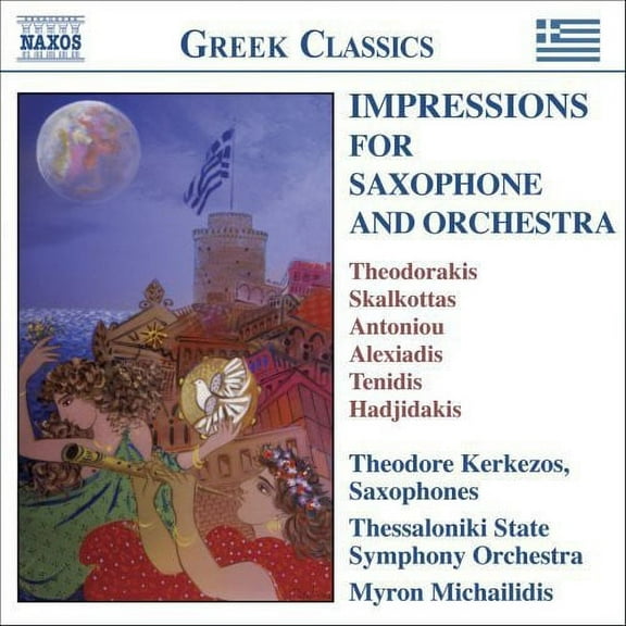 Theodore Kerkezos - Works for Saxophone & Orchestra - Music & Performance - CD