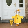 thumbnail image 6 of jicheng Goose Outfit for 23 inch Statue Cute Creative Porch Goose Clothes Raincoat B, 6 of 9