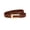 Brown, variant on Smooth Buckle Leather Belt for Women, Fashionable Cowhide Waist Belt, Versatile and Elegant, Suitable for Dresses and Pants