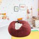 thumbnail image 4 of 1 funda para silla grande circular suave y esponjosa, cómoda funda de terciopelo para sofá, para sala de estar, dormitorio, oficina, decoración del hogar, SOLO funda, SIN RELLENO, 180 cm x 90 cm., 4 of 5