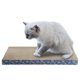 thumbnail image 4 of Rascador de cartón para gatos con hierba gatera, tablero corrugado, juguetes para gatos para interiores y exteriores, 4 of 10