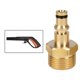 thumbnail image 4 of Convertidor de tuberías Zulema Kit de limpieza de latón Conector de la manguera, 4 of 8