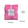 thumbnail image 3 of Fleece Throw Blankets, Hwkond Throw Blanket For Couch, Fuzzy Soft Cozy Blanket,Hot Pink,120x200cm, 3 of 3