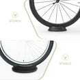 thumbnail image 3 of HIAKDOFT 1 Set Bike Wheel Holder Workout Plastic Anti-Slip Front Wheel Support, 3 of 8