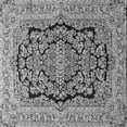 thumbnail image 1 of Ahgly Company Indoor Square Persian Gray Traditional Area Rugs, 5' Square, 1 of 1