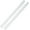 White, variant on IHOMEPARK 16in Black Metal Universal Stainless Steel Extension Pole for 1 Inch Diameter Flag Pole Kit (2 Pack)