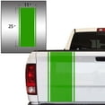 thumbnail image 2 of Racing Stripes Sport Lines Styling Straight Lines Truck Tailgate Vinyl Decal Sticker Compatible with Most Pickup Trucks … (11" x 25", Yellow Green), 2 of 8