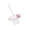 Pink, variant on lanema Bird Shredding Toy For Parakeets And Small Birds Interactive Plastic Hanging Chewable Stress Relief Plaything 11.5cm