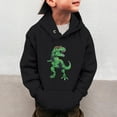 thumbnail image 2 of Byoo Toddler Boys Dinosaur Hoodie Casual Sports Hooded Sweatshirt Long Sleeve Pullover Top, 2 of 8