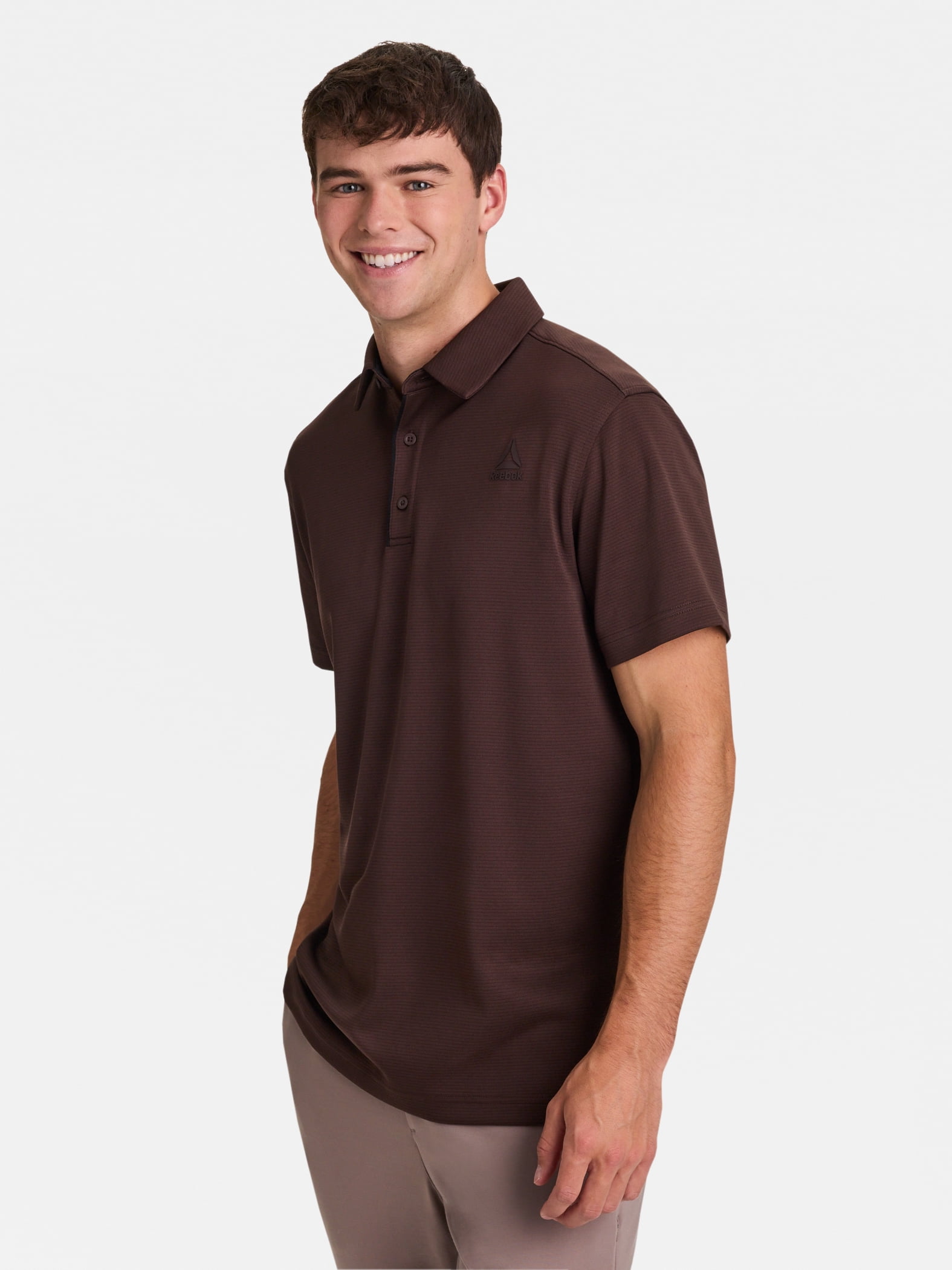 Reebok Men's and Big Men's Performance Polo Shirt, Sizes XS-5XL