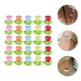 thumbnail image 2 of 120 Uds DIY cuentas de tulipán multiusos cadena para teléfono cuentas collar cuentas en forma de tulipán, 2 of 3