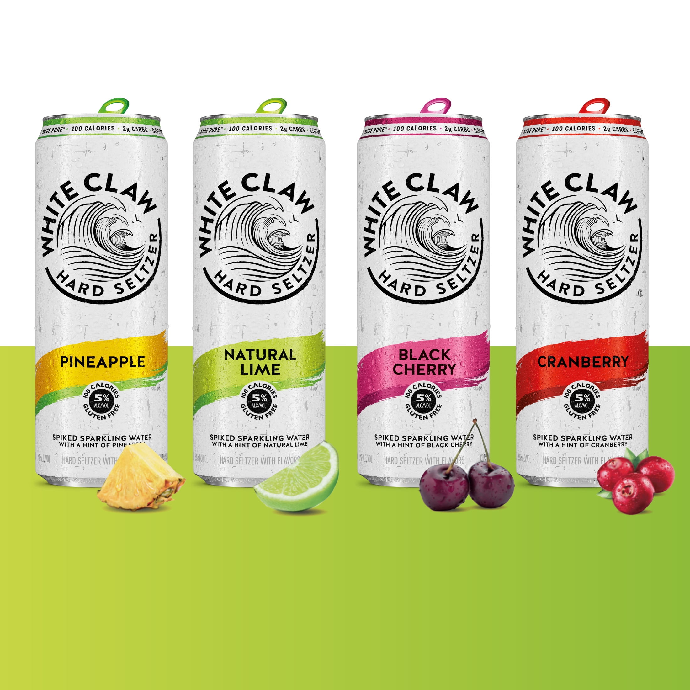 White Claw Hard Seltzer Variety Pack #1, 12 Pack, 12 fl oz Cans, 5% ABV