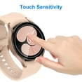 thumbnail image 5 of 4pcs Screen Protector Compatible with Samsung Galaxy Watch 4 40mm, EEEkit Tempered Glass Screen Protector, 9H Hardness High Definition Bubble-Free, 5 of 6