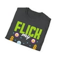 thumbnail image 4 of Flick My Balls - Retro Multiball Pinball Arcade Game Novelty Unisex T-Shirt, 4 of 4