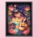 thumbnail image 2 of Cuadros Decorativos Punto de cruz Bordado completo Princesa Dibujos animados 11CT Conjuntos de arte de costura estampados, 2 of 9