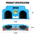 thumbnail image 4 of DNA Motoring TOOLS-00145 For Garage Workshop Garden Blue Rolling Knee Creeper Pads with Tool Tray Holder, 4 of 6