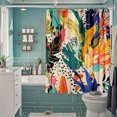 thumbnail image 4 of BKER Fabric Shower Curtain Liner With Reinforced Rustproof For Bathroom, 4 of 5