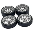 thumbnail image 1 of 4pcs 1/28 Tiresrubber Wheel Tire Set DIY Modified DIY Modified Spare Parts for, 1 of 4