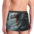 thumbnail image 4 of Bingfone Cloud White Dragon Men's Underwear - Casual Stretch Boxer Briefs-XX-Large, 4 of 7