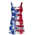 thumbnail image 7 of Prime Day Sales Today 2025!LEBONYARD Shorts for Women Plus Size,Women's Summer Comfortable Casual Suspender Printing Shorts Pocket Jumpsuit Shorts, 7 of 7