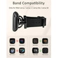 thumbnail image 3 of Wearlizer Leather Band Compatible with Versa 2 Bands for Women, Dressy Slim Leather Strap Wristband with D-Shape Metal Buckle for Versa/Versa 2/Versa Lite/Versa SE Smart Watch, 3 of 6