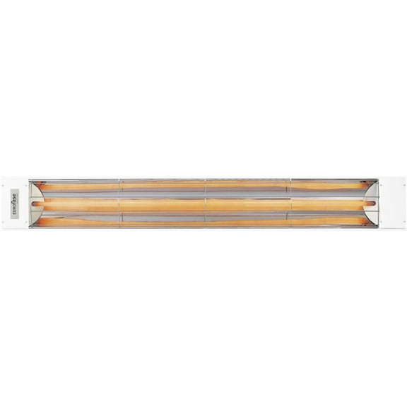 Eurofase Heating - 3000 Watt Single Element 61 Inch Electric Patio Heater-480 Voltage-Black Finish-No Fascia Decorative Fascia