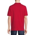 Men's Short Sleeve Pique Polo Shirt, 2Pack
