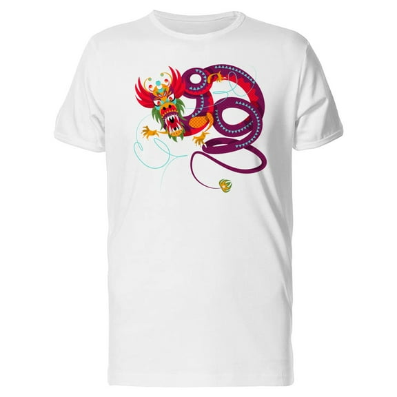 Chinese New Year Dragon T-Shirt Men -Image by Shutterstock, Male x-Large