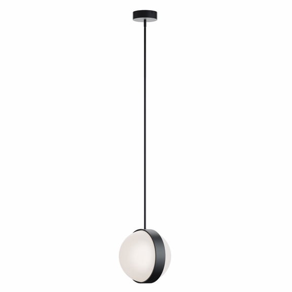 VRNP13LAJUDBK AFX Verona - 20W 2 LED Pendant-13 Inches Tall and 13 Inches Wide-Black Finish