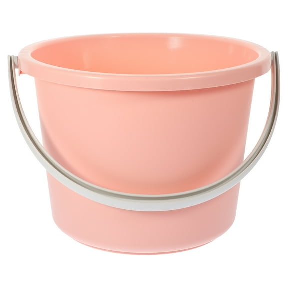 unbranded 1Pack Cleaning Buckets Household Use Assorted Color Plastic Round Shape