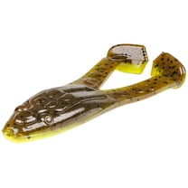 Strike King Super Toad 4"Green Pumpkin Chartreuse Belly Soft Bait Lure