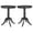 Black, variant on Home Square Pine Wood Side Table in Black Finish - Set of 2