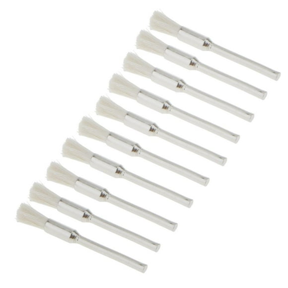10pcs Pulir Pulir Herramientas De Pulido Forma De La Pluma De La Joyería De La Lana Cepillo De 3 * 5 Mm