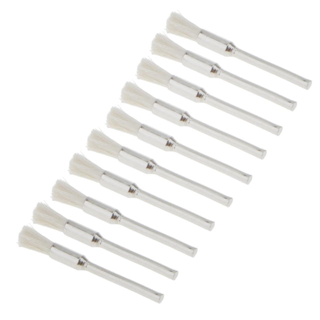 10pcs Herramientas Pulir Pulido en apariencia de Joyería de Lana Cepillo 3 * 5 Mm Fernando Cepillo para pulir las rebabas