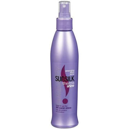 Sunsilk: Thermashine W/Silk Proteins Detangling Shine Spray, 8 oz