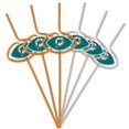 thumbnail image 1 of Miami Dolphins Team Sipper Straws, 1 of 1