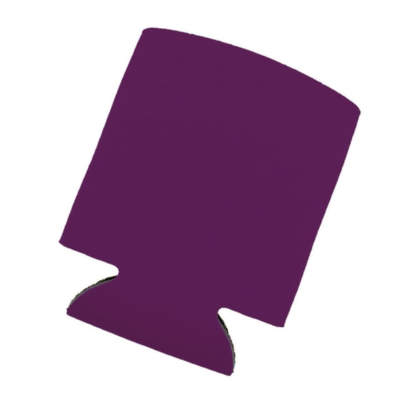 Standard Can Sleeves,Insulators Sleeves,Beer Bottle Sleeves Coolers Holder,Non-slip Nylon Can Coolier Sleeves,5.11x2.75 inch Plain Can Sleeves for Soda,Beer & Water Bottles (Dark Purple)