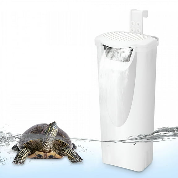 HIBIBUD Aquarium Power Filter In-Tank Ultra Silent Small Fish Tank Filter 3W For Aquarium 1 to 10 Gallon Tank