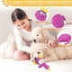 thumbnail image 4 of Juguete chillón para perros, juguete para masticar perros de felpa para dientes molares, pato lindo, juguete interactivo duradero para perros, 4 of 5
