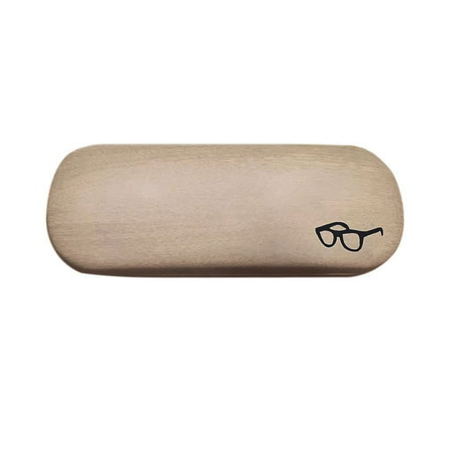Transemion Étui pour Lunettes Coque Rigide Protège-Couvercle Lunettes de Soleil Boîte de Rangement Portable Blanc