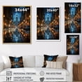 thumbnail image 4 of Designart "The Beautiful Cityscape of Philadelphia" Cityscapes Floater Framed Canvas Print, 4 of 7