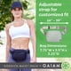 thumbnail image 5 of Riñonera Gaiam Sidekick ajustable y liviana color apio, 5 of 9