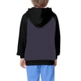 thumbnail image 6 of KAUOD Teen Girls Pullover Hoodies Long Sleeve Oversized Fleece Hoodie Sweatshirts Kids Fall Plain Cute Preppy Sweatshirts, 6 of 7