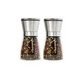 thumbnail image 1 of 2 Pack Refillable Stainless Steel Salt And Pepper Grinder, 1 of 5