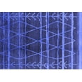 thumbnail image 1 of Ahgly Company Indoor Rectangle Oriental Blue Industrial Area Rugs, 2' x 4', 1 of 4