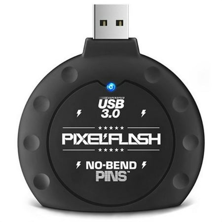 pixelflash no-bend pins usb 3 cf card reader tactical superspeed compact flash