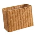 thumbnail image 2 of deevoka Woven Organize Basket Compact Journal Basket for Clothing Living Room Bedroom, 2 of 9
