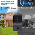 thumbnail image 4 of Smart Wireless WiFi Video Doorbell Phone Camera Door Bell Ring Intercom Security, 4 of 7
