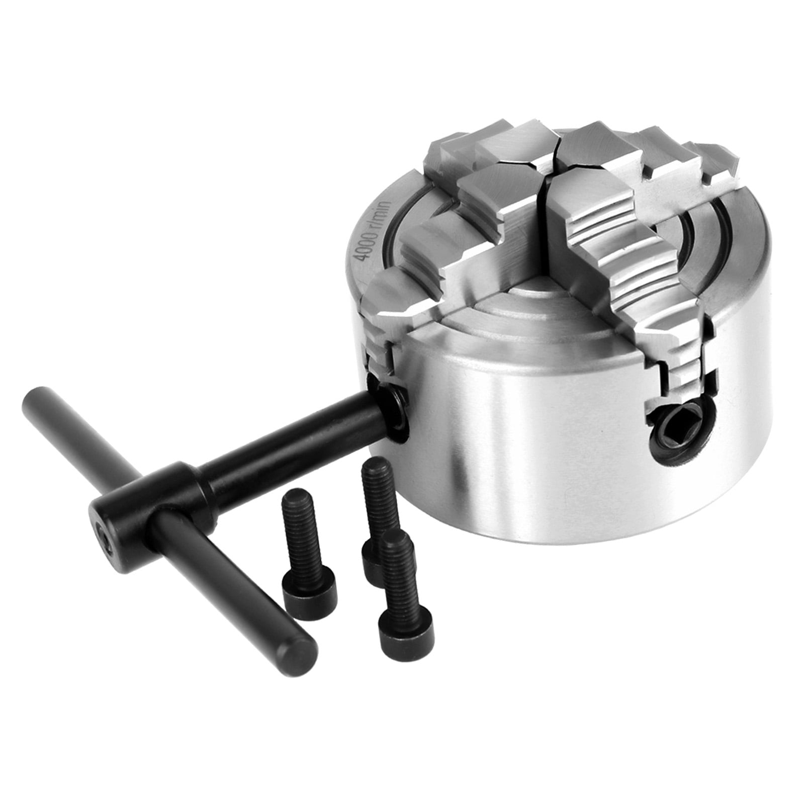 Ccdes 4Jaw Lathe Chuck, Lathe Chuck, Jaw Metal Lathe Chuck For Lathe